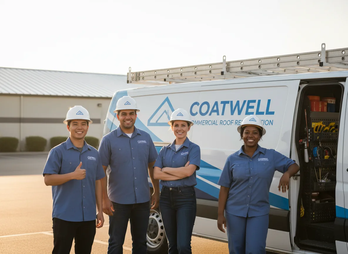 Commercial roof coating company in Frisco, NC